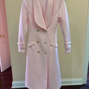 Baby Pink Trench Coat